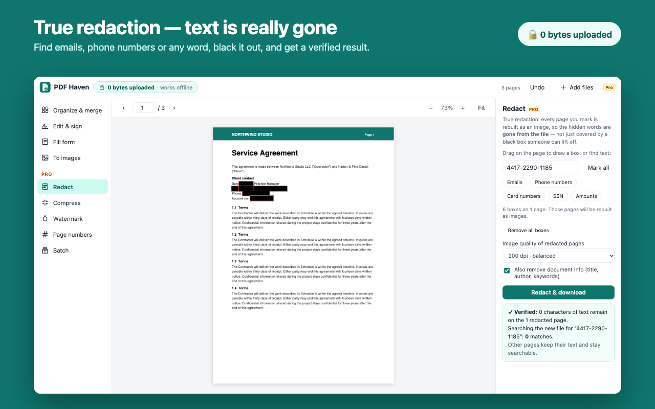 PDF Haven screenshot 3